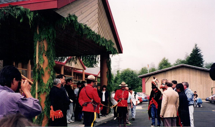 Film photos of the Tin Wis Resort in 1993